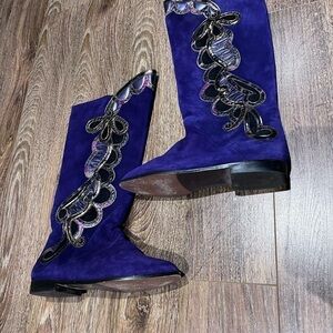 Gomez Rivas vintage purple boot size 36